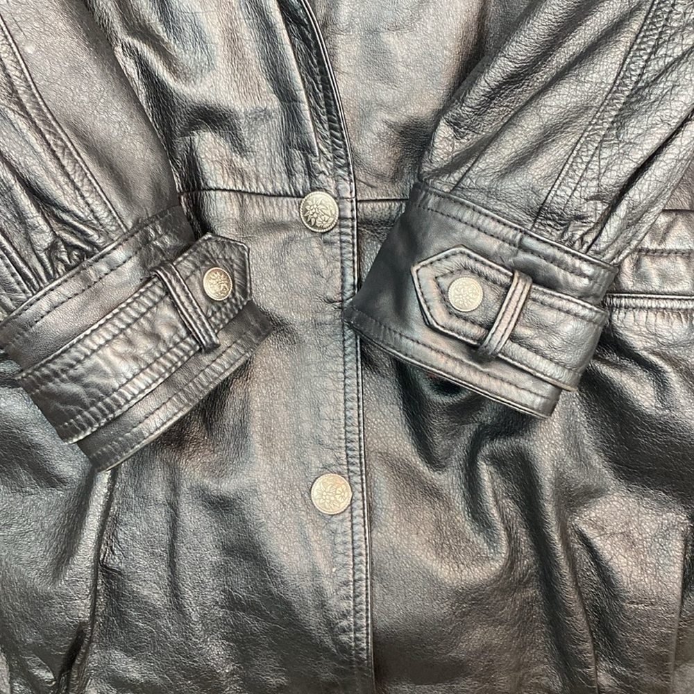 Vintage 80's Genuine Leather Jacket - Picture 3 of 16
